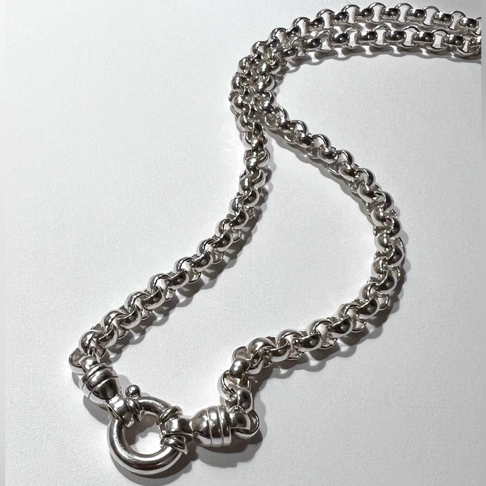 Heavy Sterling Rolo Chain